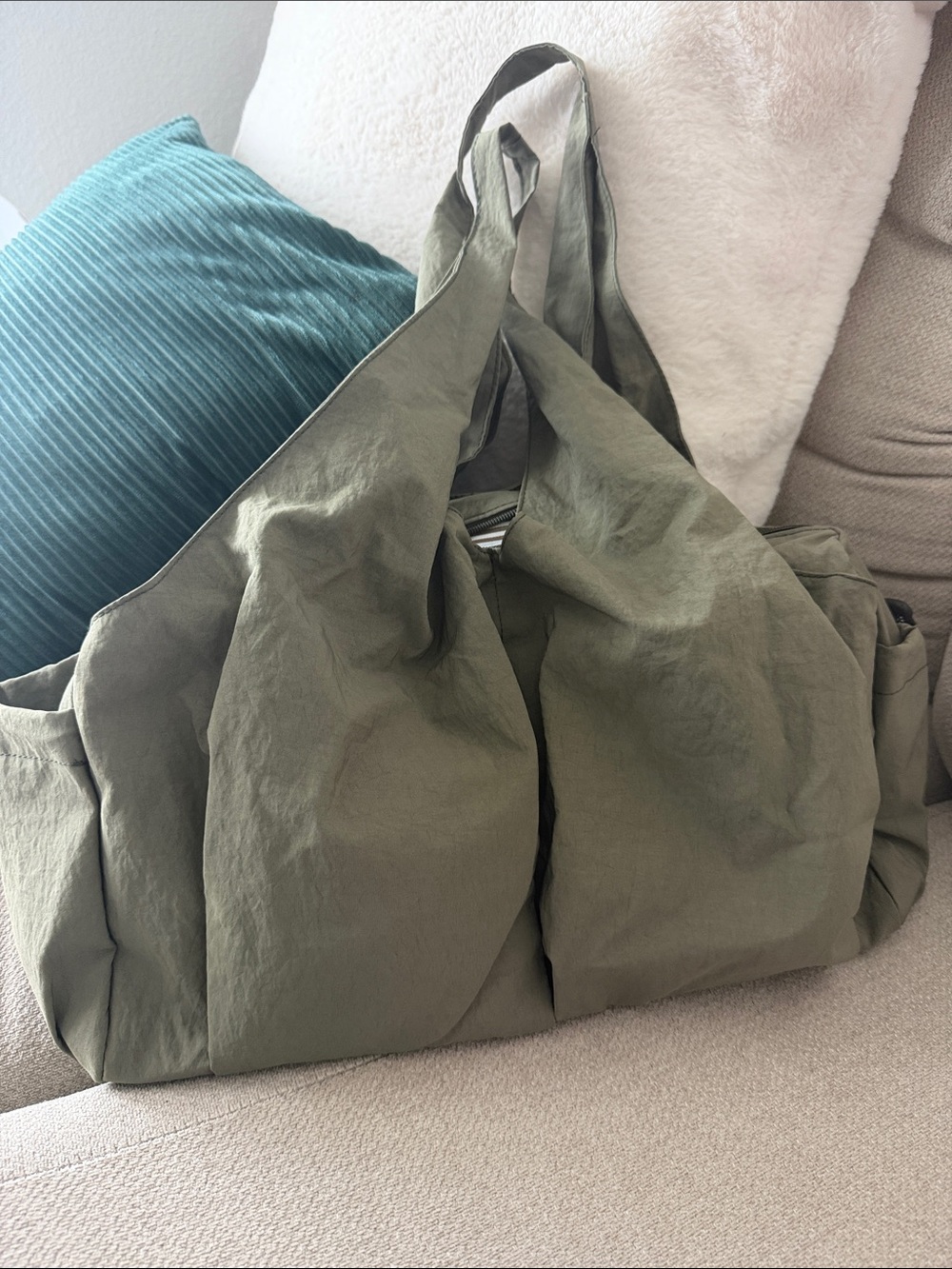 Amazon Olive Green Everyday Tote Bag
